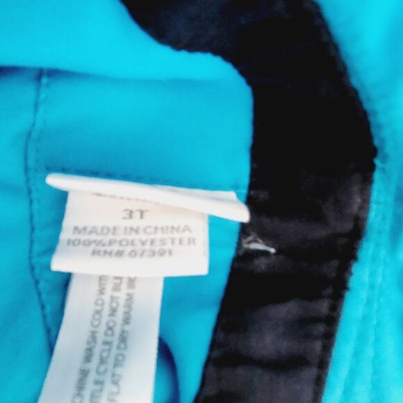 New 3T blue bucket sun hat turtle print - Picture 3 of 3